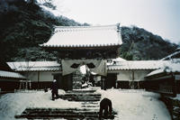 Main gate in snow