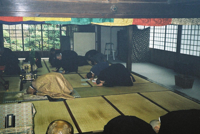 Jukkai (ten precepts) ceremony